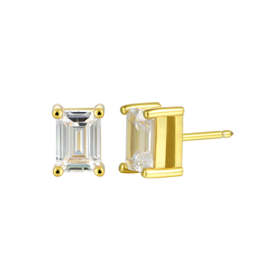 Custom Classic Moissanite Stud Earring