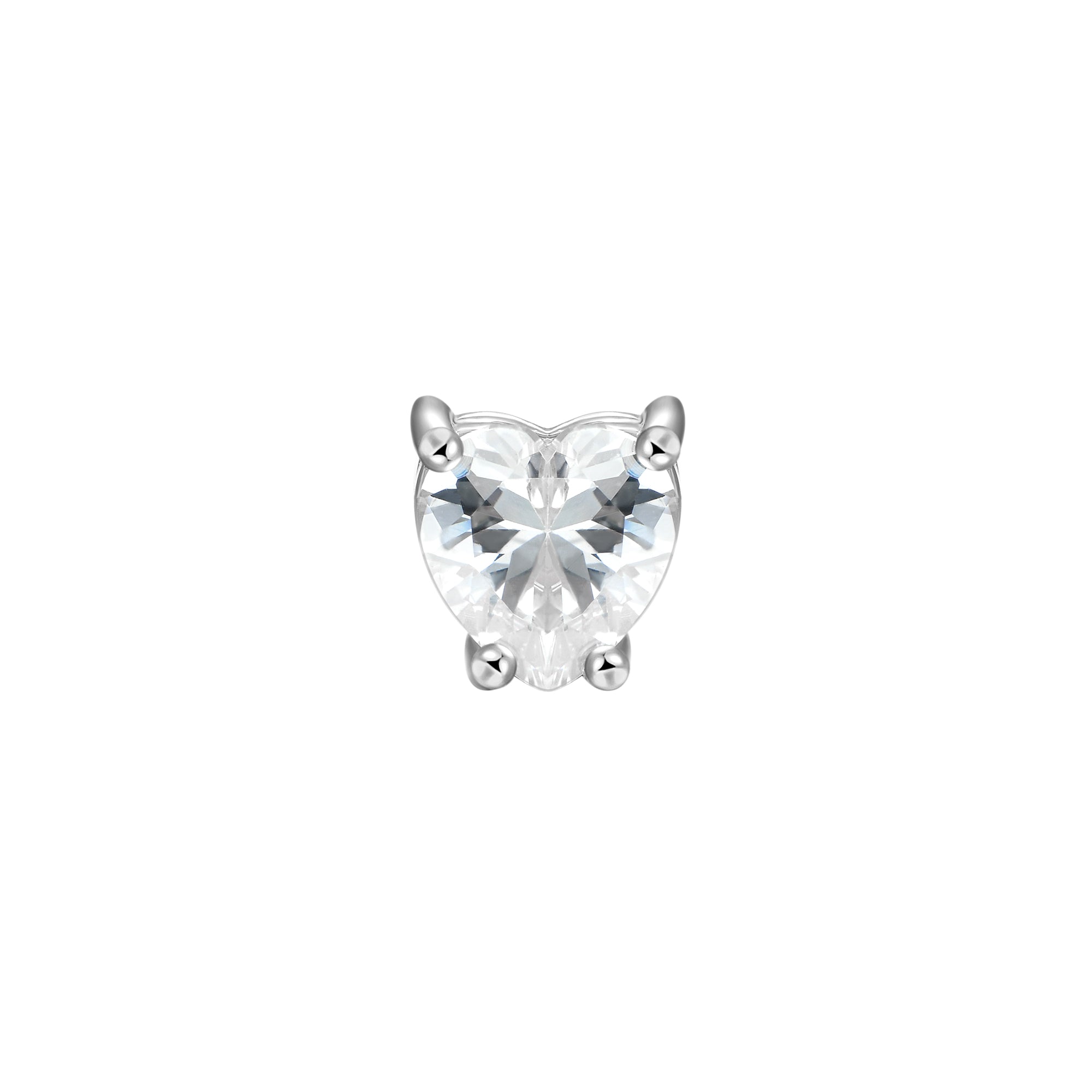 Custom Classic Moissanite Stud Earring