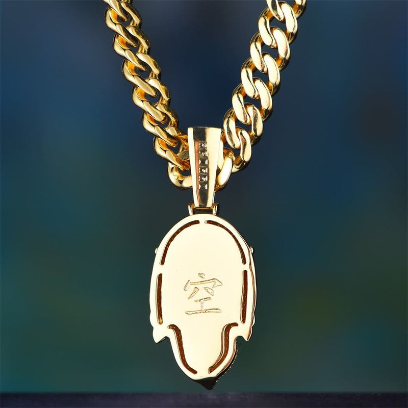 Iced Out Monkey King Pendant - Hip Hop Pendant - APORRO