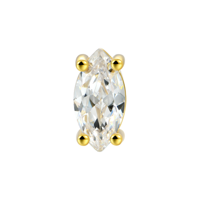 Custom Classic Moissanite Stud Earring