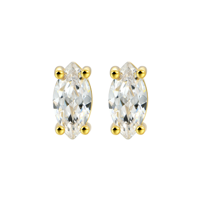 Custom Classic Moissanite Stud Earring