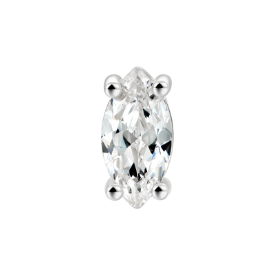 Custom Classic Moissanite Stud Earring