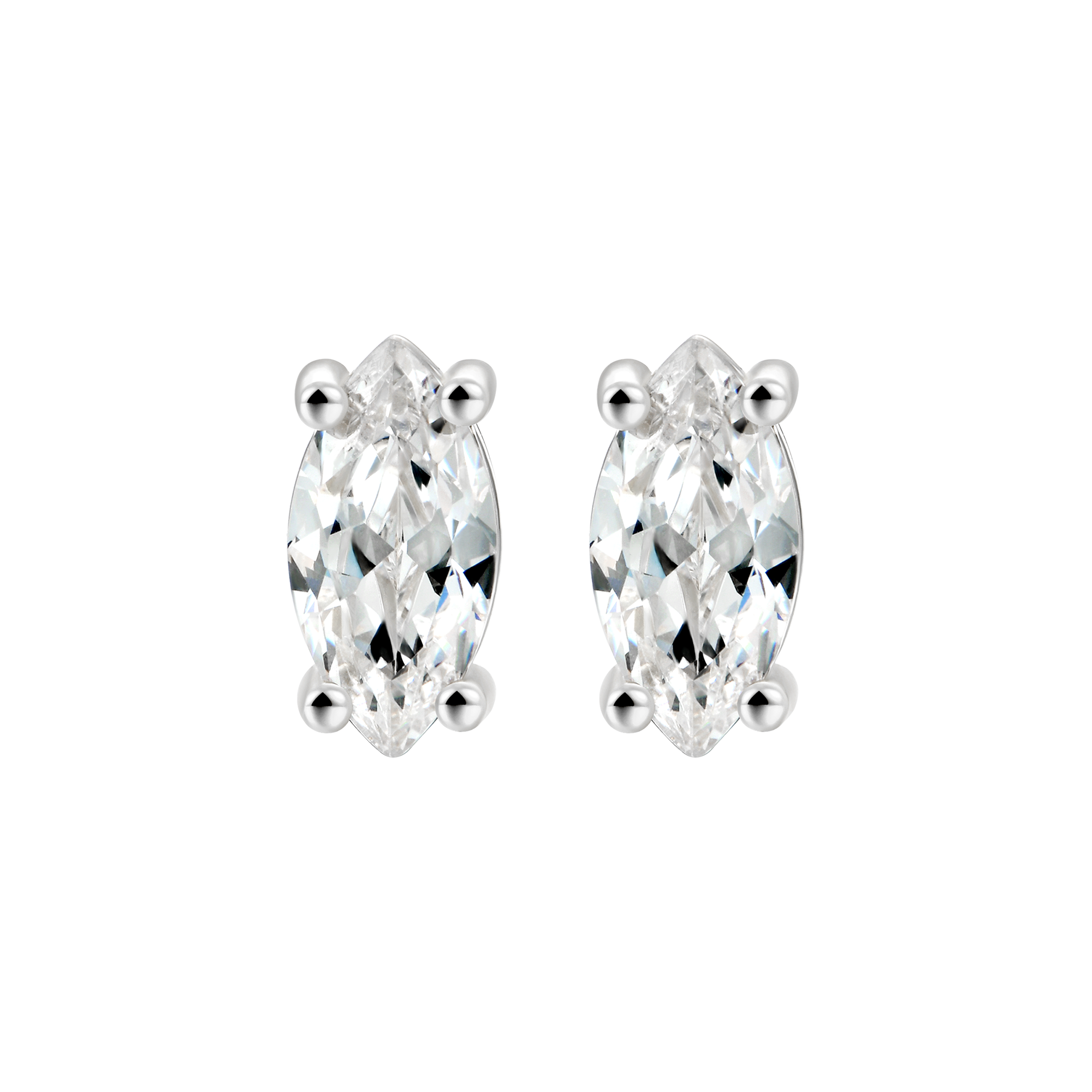 Custom Classic Moissanite Stud Earring