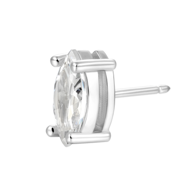 Custom Classic Moissanite Stud Earring