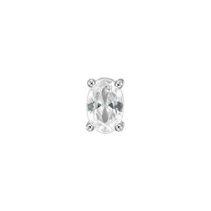 Orero classico personalizzato per borchie moissanite