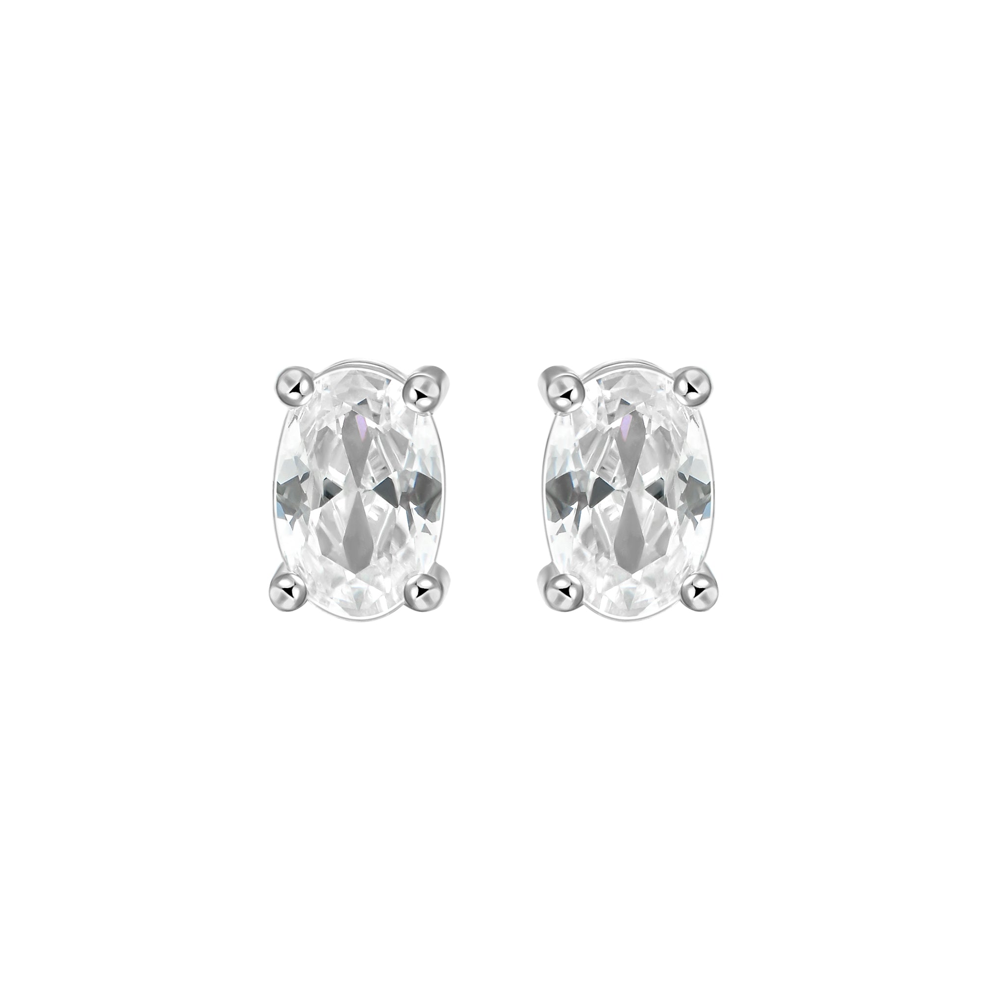 Custom Classic Moissanite Stud Earring