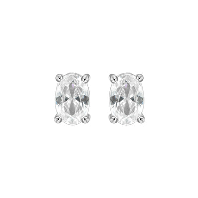 Custom Classic Moissanite Stud Earring