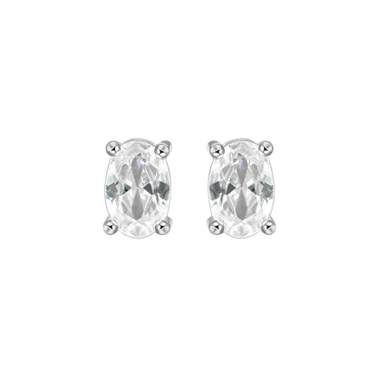 Custom Classic Moissanite Stud Earring