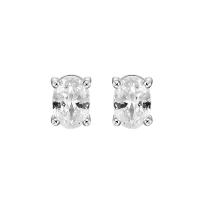 Custom Classic Moissanite Stud Earring