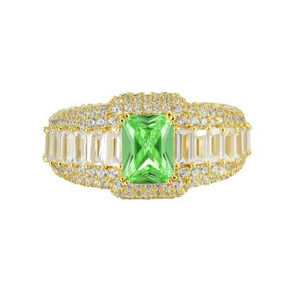 Custom Emerald Cut Ring