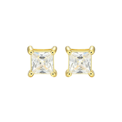 Custom Classic Moissanite Stud Earring