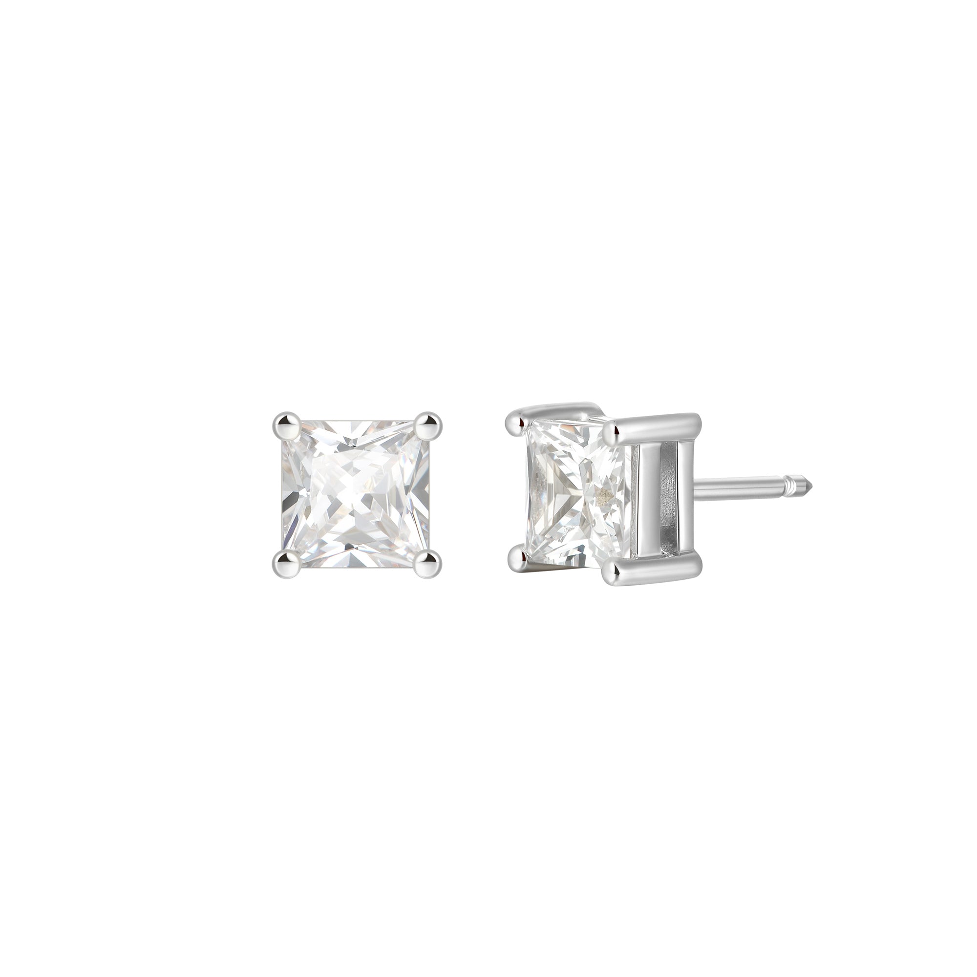 Custom Classic Moissanite Stud Earring