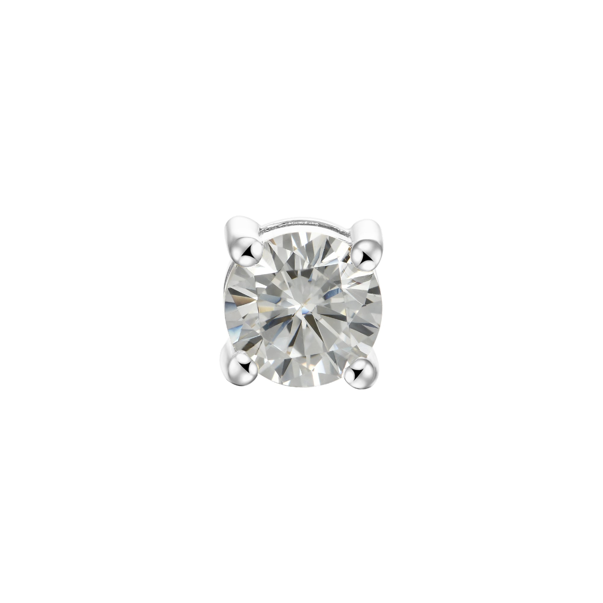 Custom Classic Moissanite Stud Earring